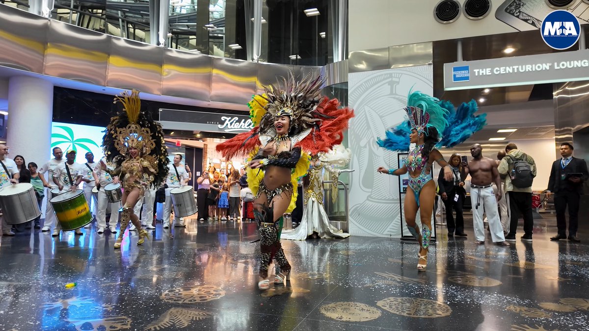 Bringing the world to Miami. 🌎 We officially kicked off FIFA World Cup celebrations with incredible live performances in the terminal, featuring Samba and Capoeira dancers, and Batucada drummers. Let the games begin! ⚽️
