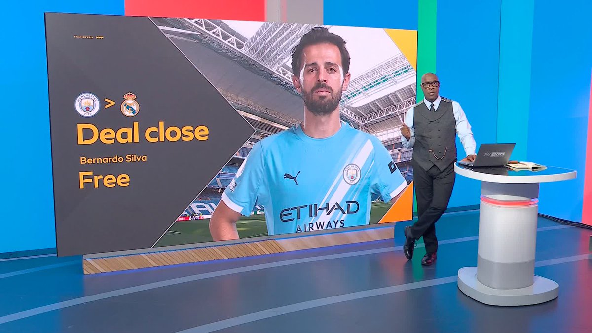 Bernardo Silva is close to finalising a deal to sign for Real Madrid ⚪️ Everything is on course for him to move to the Bernabeu after leaving Manchester City ⚽️