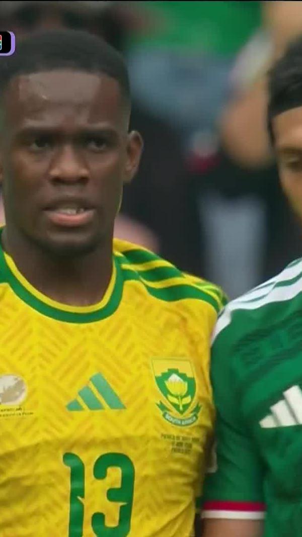 A straight red card 😲🟥 Sphephelo Sithole is sent off for denying a goal scoring opportunity ❌ 📺 Stream #FIFAWorldCup2026 on DStv: #DStvFIFAWorldCup2026