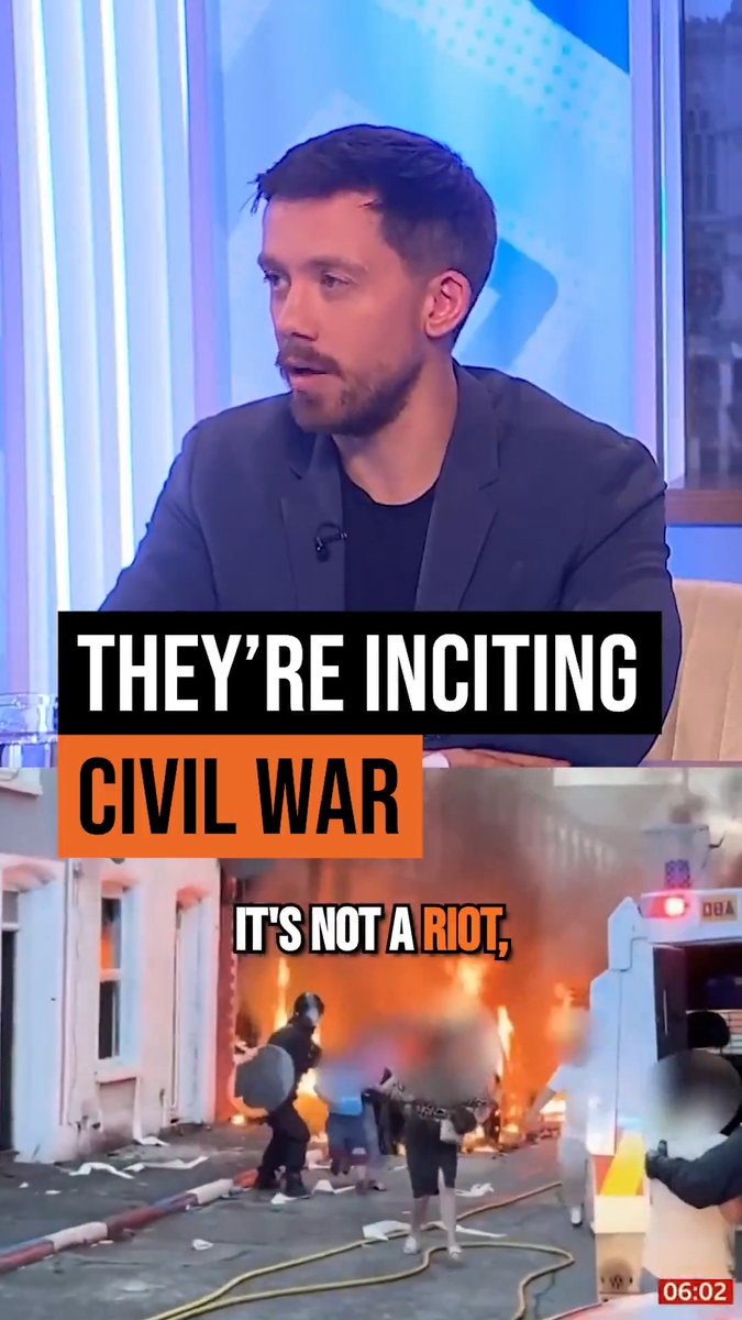 They're inciting a civil war. We have to face them down.