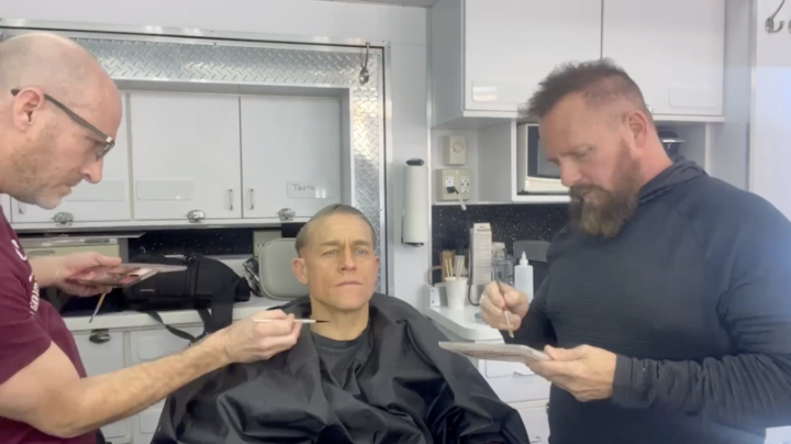 Charlie Hunnam's incredible transformation for Monster: The Ed Gein Story