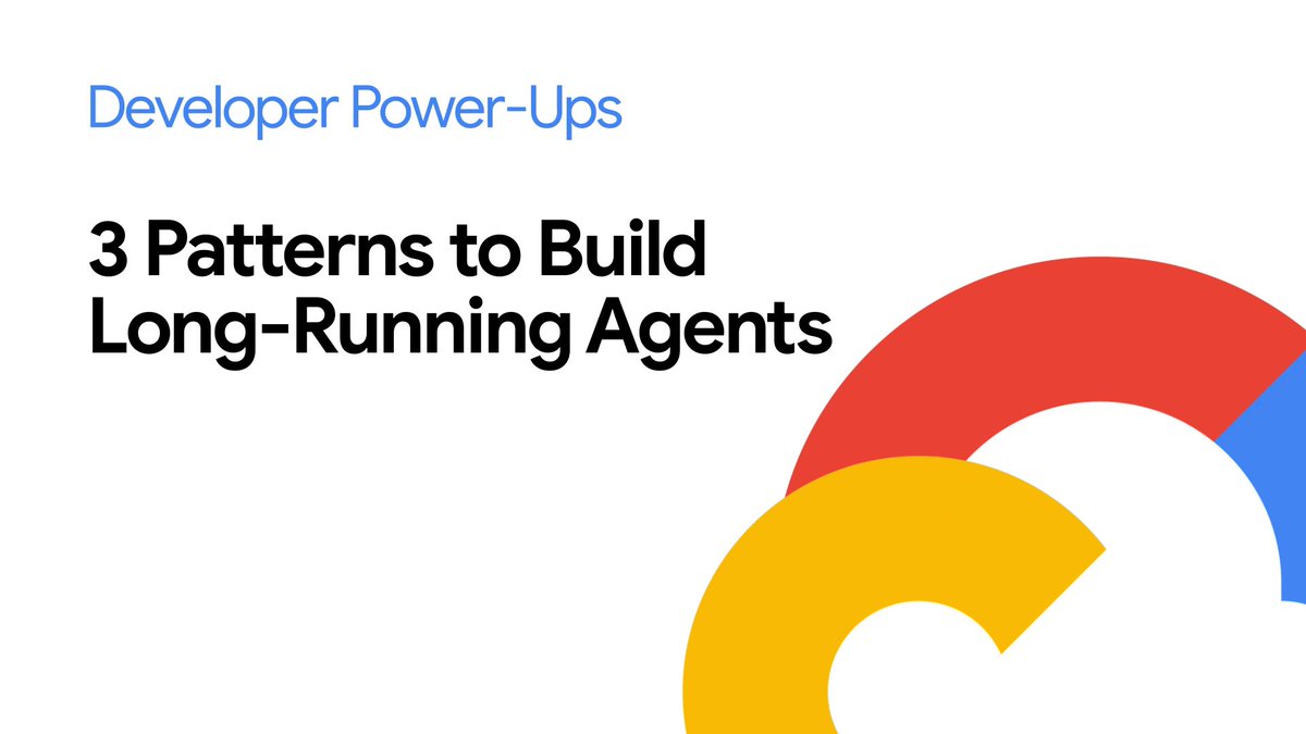 Most agent demos are stateless. Ask → answer → context gone. Production agents need to run for days — pausing, resuming, persisting state. Addy Osmani joins Smitha Kolan on the Agent Factory to build three real agents with ADK 2.0 and Gemini 3.5 Flash, including one that runs Doom in the browser. Check out this episode and more in the Agent Factory series →
