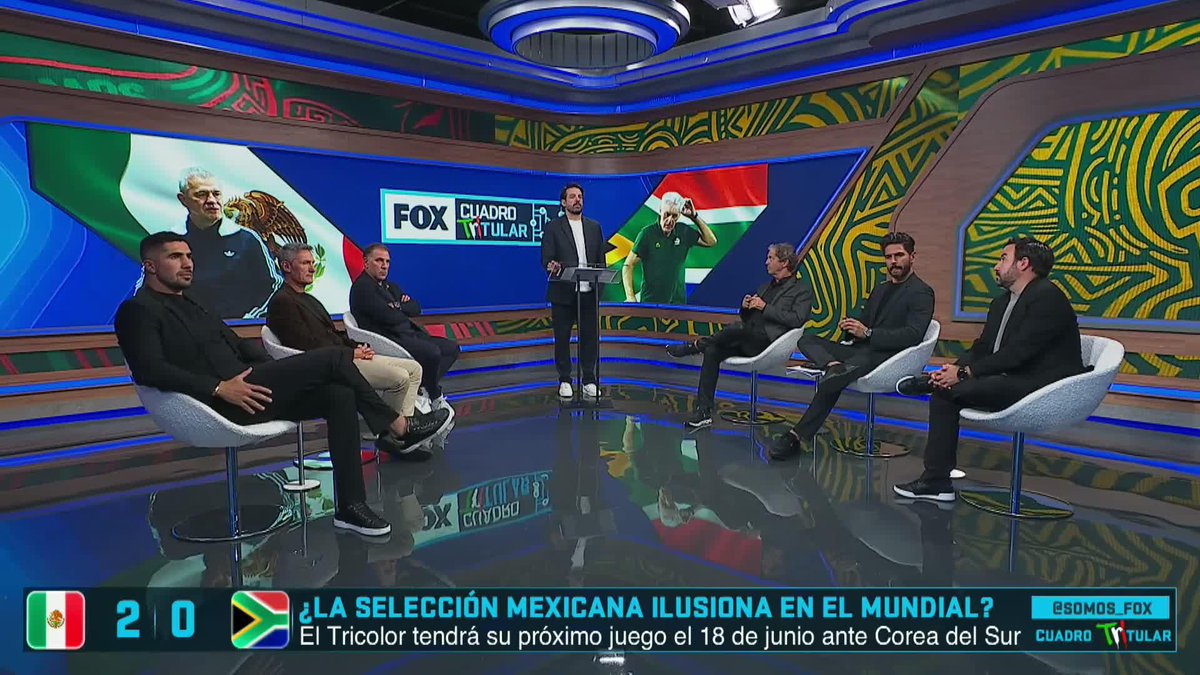 "Hay que agradecerle a Quiñones..." 👏🏼 "Este partido era para golear" 🤔 Fernando Cevallos dejó en claro quién fue el mejor jugador de México ante Sudáfrica. Pero, ojo, porque para él, era un partido para más goles. 🔥🔥🔥 #CuadroTritular