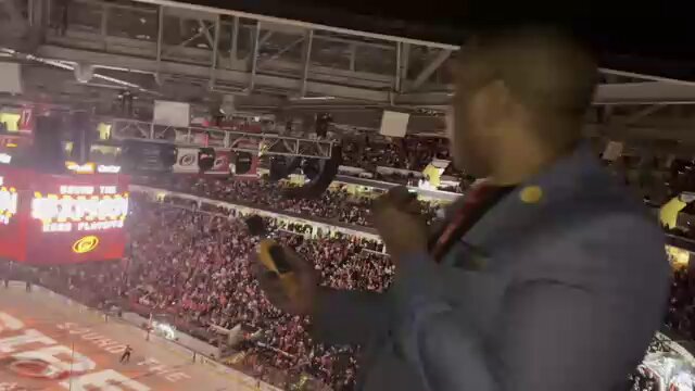 Here at home we have a mixture of fans from different colleges coming together for a single team. That's created the atmosphere here at Lenovo. T-Mobile Arena has the sleek Las vegas production. So I needed to know once and for all who has the loudest arena. Here's what I found!