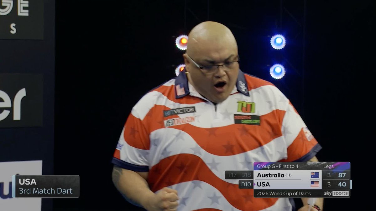 USA DEFEAT AUSTRALIA 🇺🇸 A crucial win for USA, who defeat former World Cup champions Australia in a last-leg decider in the final match of the evening! 📺 #WCOD26