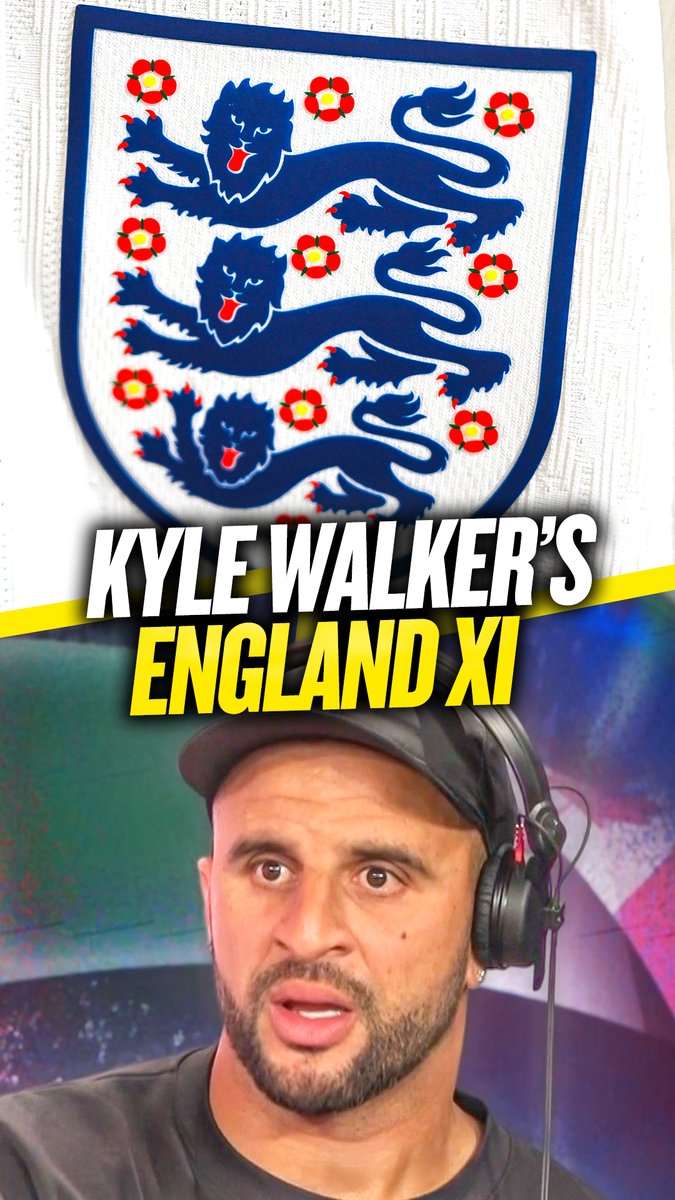 🧤 "What he's done for England is completely outstanding!" 🏴󠁧󠁢󠁥󠁮󠁧󠁿 "The skipper picks himself!" Kyle Walker names his England XI for the 2026 World Cup! #fifaworldcup