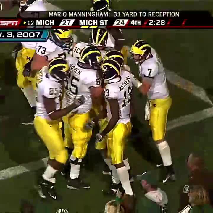 Andrew Marsh is the best receiver to come through Michigan since Mario Manningham.