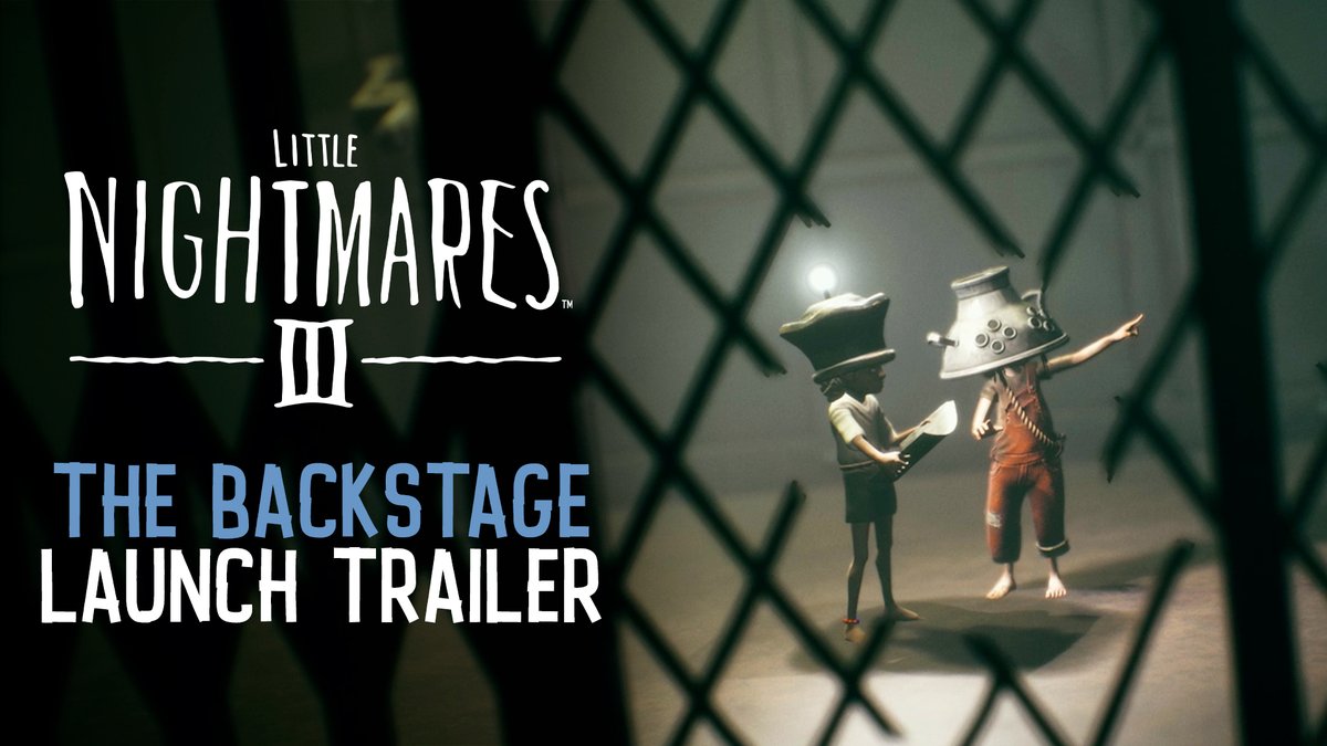 Keep the light close, little ones. The show resumes. The Backstage is available now as part of the Secrets of The Spiral Expansion Pass in #LittleNightmares III.