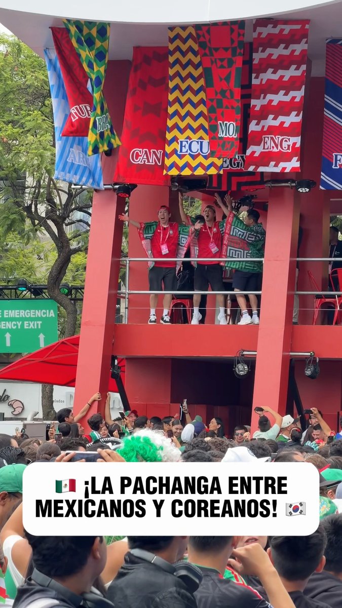 ¡LOS COREANOS EXTASIADOS DE LOS MEXICANOS! 😅❤️ La fiesta será un lenguaje universal 🇰🇷🫰🏻🇲🇽