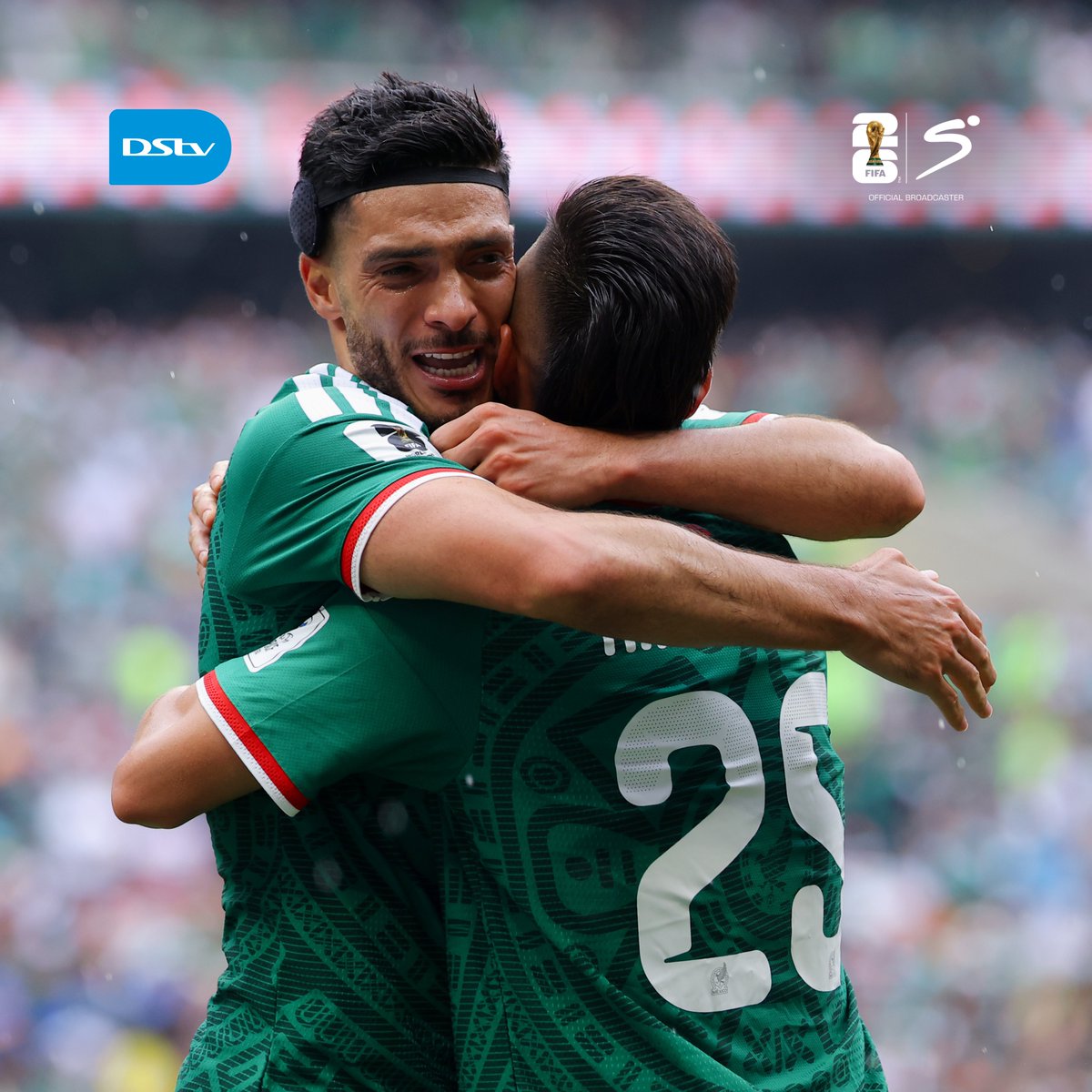 Raรบl Jimรฉnez gets his first-ever goal at the FIFA World Cup. Mexico win their opening match against South Africa ๐