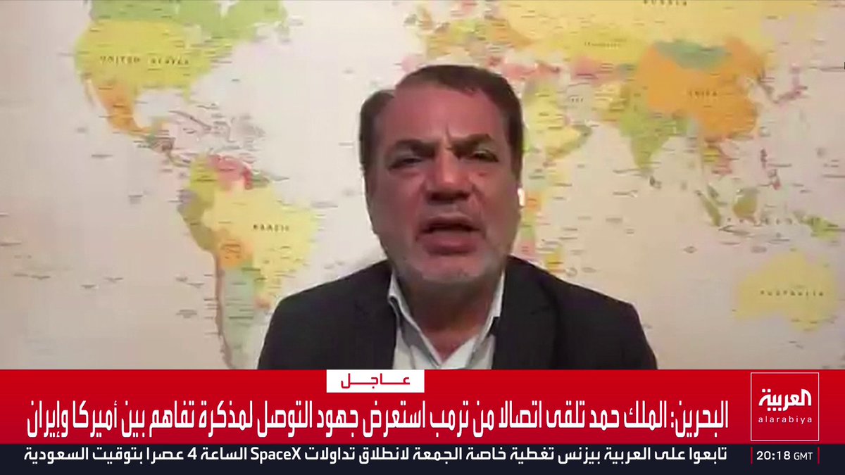 أستاذ العلوم السياسية حسين رويوران: الاتفاق الإطاري المحتمل بين إيران وأميركا جرى بصيغة "رابح رابح" ويتضمن وقف إطلاق النار لمدة شهرين قابلة للتمديد ورفع الحصار والعقوبات عن النفط والإفراج الجزئي عن الأموال المجمدة وفتح مضيق هرمز.. والتطبيق سيتم "خطوة مقابل خطوة"