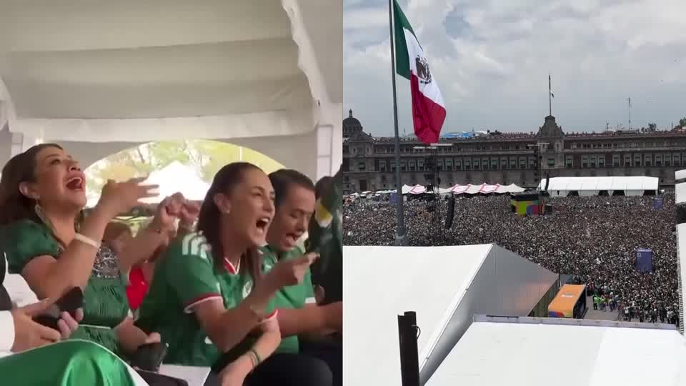 ⚽ President Claudia Sheinbaum and fans cheered as Mexico scored its first goal in the Group A match against South Africa as the 2026 FIFA World Cup kicked off in Mexico City