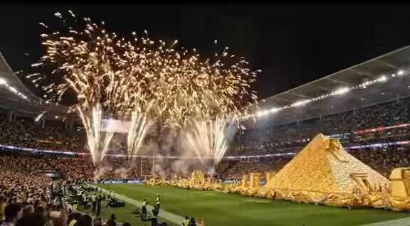Ghana was ranked first with their entry at the World Cup opening ceremony, Ghana is bagging all the wins from Jersey to World Cup entry Ghanaians are indeed the best in everything ❤️✨