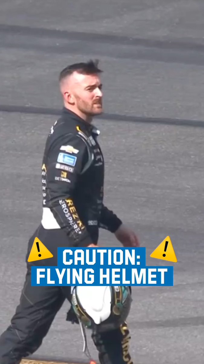 Safe to say Austin Dillon was not too pleased. 😬