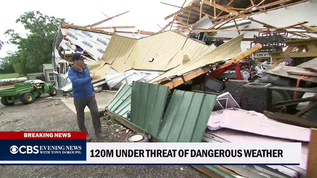 A large section of Illinois, including Chicago, is bracing for possible tornadoes as more severe weather rocks the parts of the Midwest. Meteorologist Rob Marciano looks at the damage so far and is tracking what’s next.