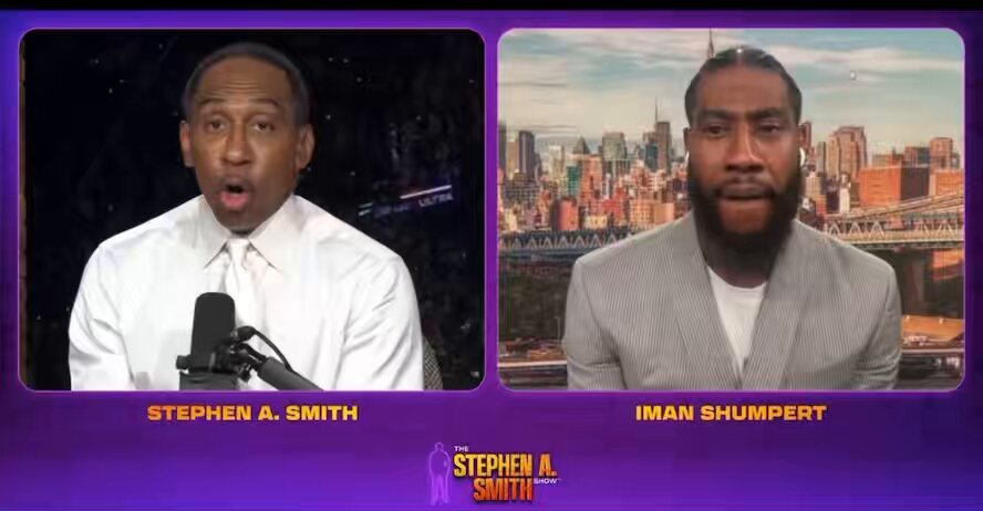 Iman shumpert tells Stephen a smith if the San Antonio spurs had kyrie Irving in the game when the New York Knicks were walking them down he’s going to get you a bucket and if you had a 30 year old LeBron James he’s not even allowing the lead to slip at all