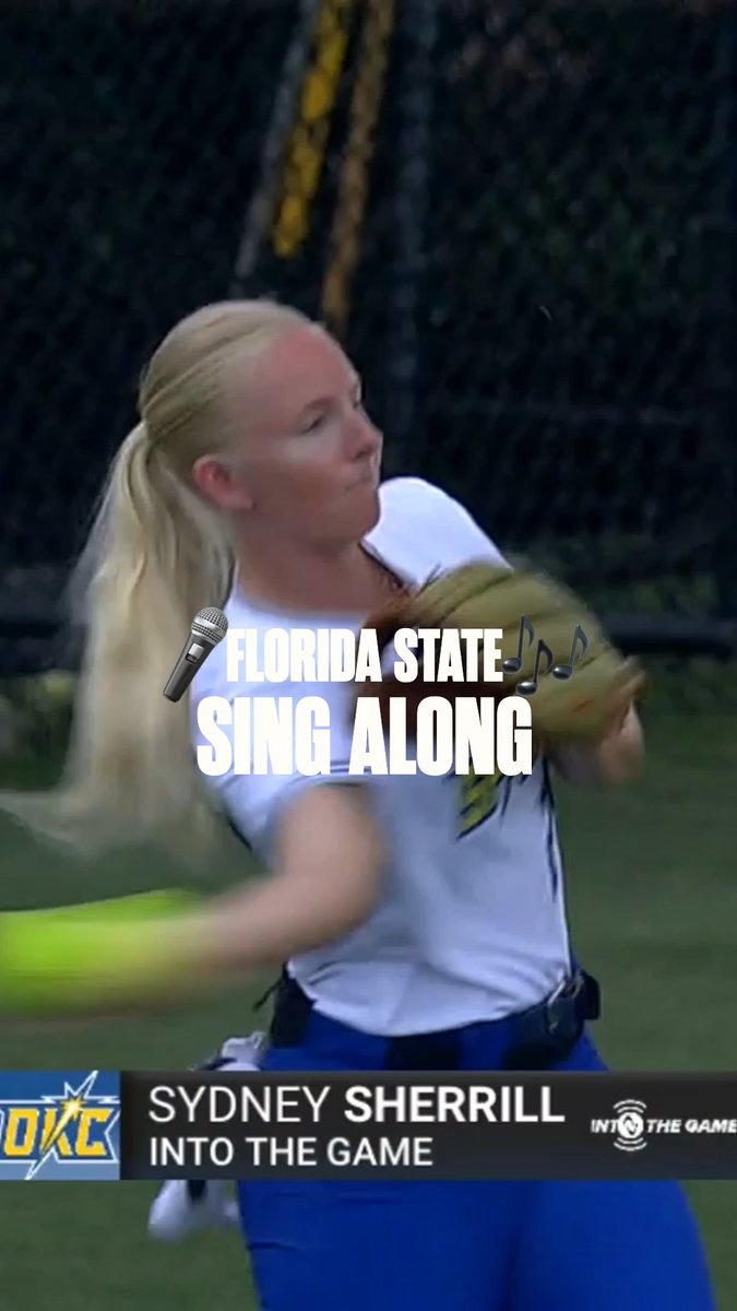 🗣️ TURN THAT SONG UP IT'S THEIR JAM 🎤 Florida State Softball 🥎