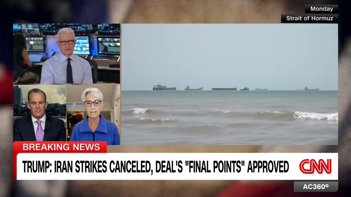 Pres. Trump claimed that the U.S. "ended the war with Iran," despite the fact that the Iranian foreign ministry said no final decision had been reached. "There's a hell of a lot of work ahead," says former Deputy Secretary of State Wendy Sherman.