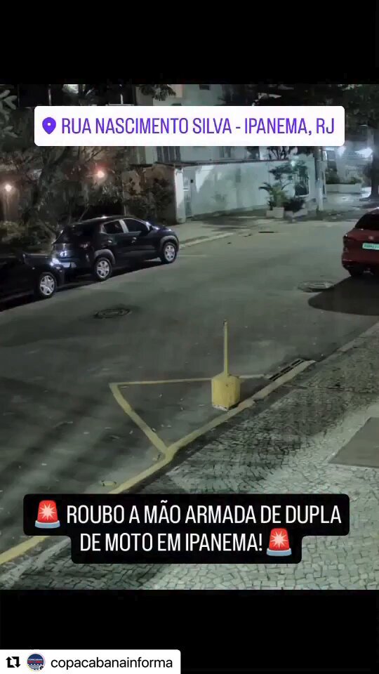 Vou morar em Ipanema, Leblon que tá suave. Ser Rico no rio é mto bom. Começo da noite assalto a mão armada numa das ruas mais famosas. E se não der o celular e tal leva tiro e morre. Tá maluco.