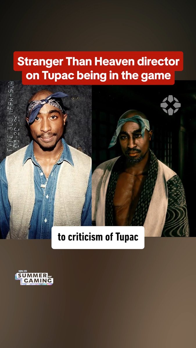Stranger Than Heaven's director has defends his choice to include the late rapper Tupac in his game. Presented by Amazon Luna and @evildead #ignsummerofgaming