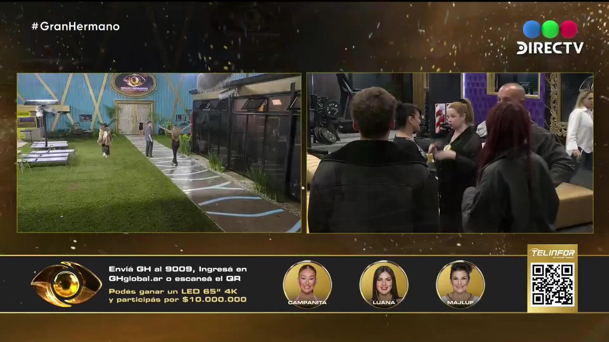 FESTEJO SOLZIA 🥳🎉💪 Si querés ver la casa las 24HS 🕐 y con cámaras exclusivas 👀contratá 🔗 #GranHermano #GeneraciónDorada 🌟 #GHxDGO
