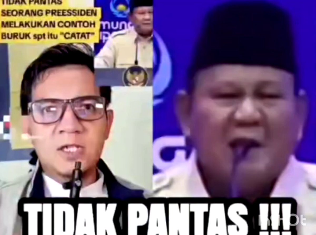 Prabowo memalukan dirinya sendiri sebagai presiden dan membuat malu seluruh rakyat Indonesia dimata dunia. Tak adakah orang orang disekitarnya yg berani memberi nasehat? Ataukah memang bebal dan tak mau dengar nasehat?
