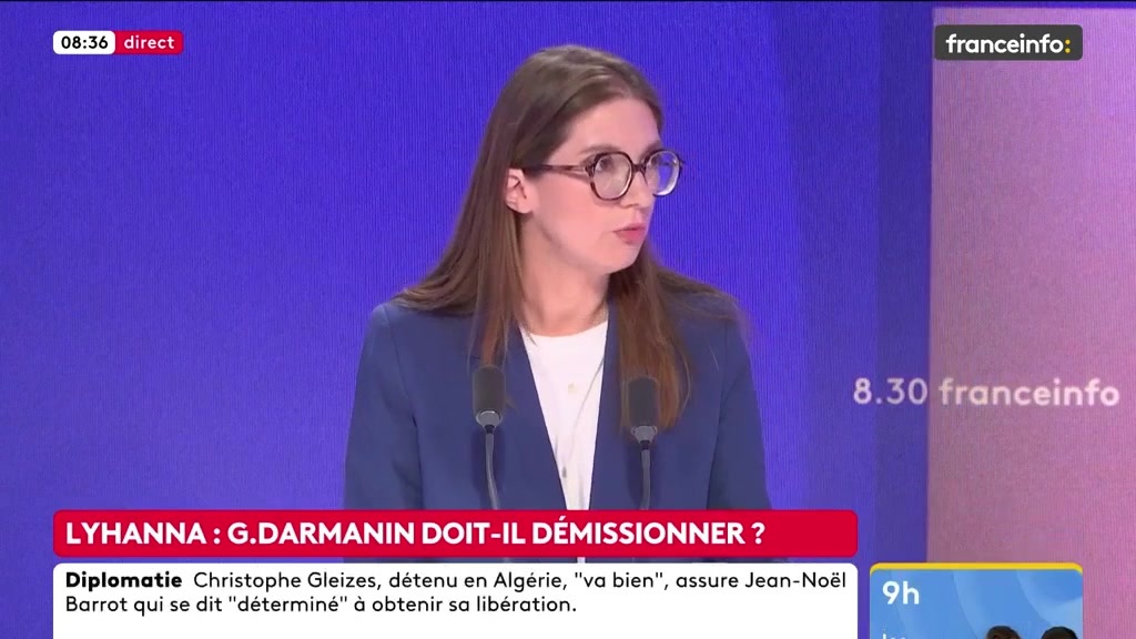 🔴 Lyhanna : J. Bardella appelle G. Darmanin à démissionner ➡️ "Je suis ravie que le RN, pour la première fois, aborde la question de la protection des enfants et de la lutte contre les violences faites aux femmes. Ils ont rarement été des alliés de ces combats", dit Aurore Bergé