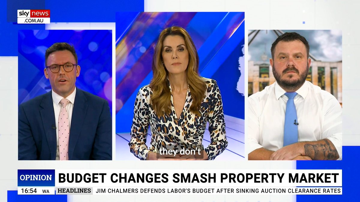 “This is about revenue, not home ownership.” The government's own Treasury Secretary has effectively admitted what Australians already suspected. If the goal was to make housing more affordable, the focus would be on reducing demand through lower migration and increasing supply by building more homes. Instead, Labor has delivered neither. 📺 Daniel Wild explains why the budget simply doesn't stack up: