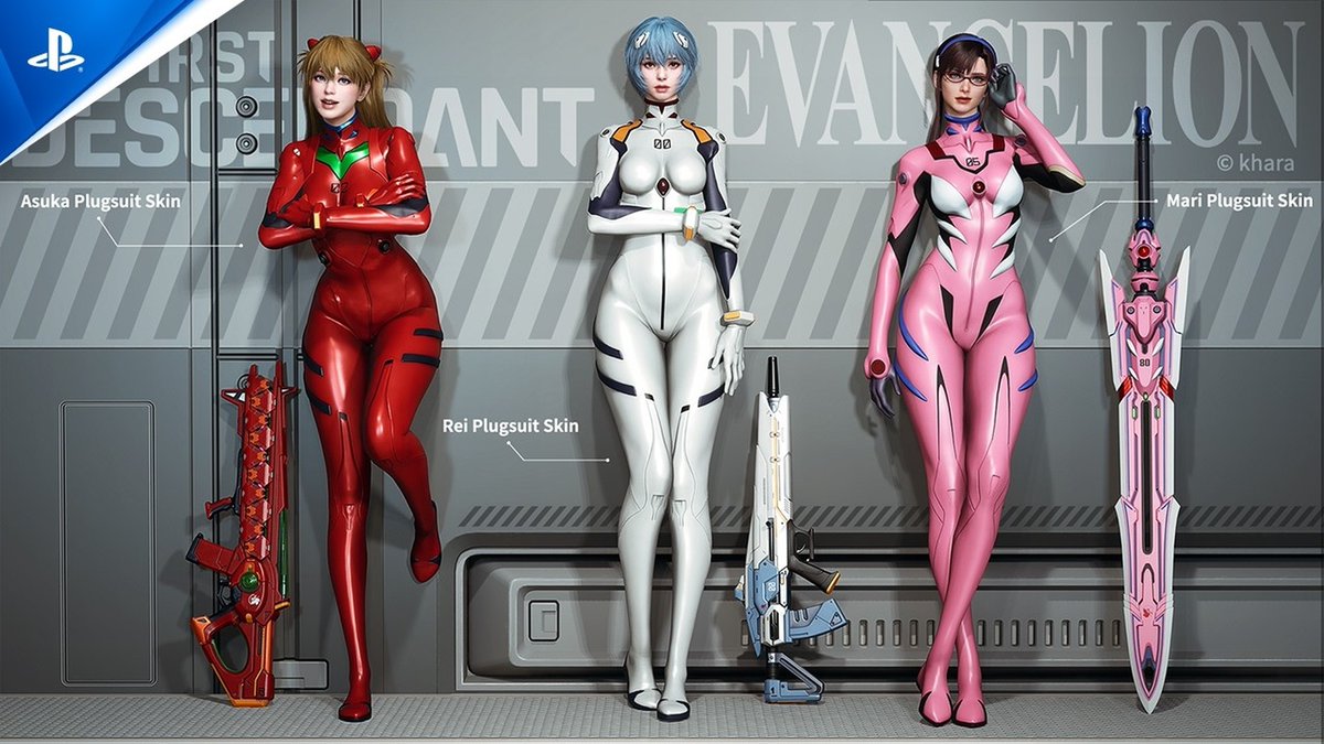 Will we be able to see an Evangelion Collab like this in the future? 💭 I want an #Overwatch x Evangelion collaboration like this! jealous of The First Descendant!