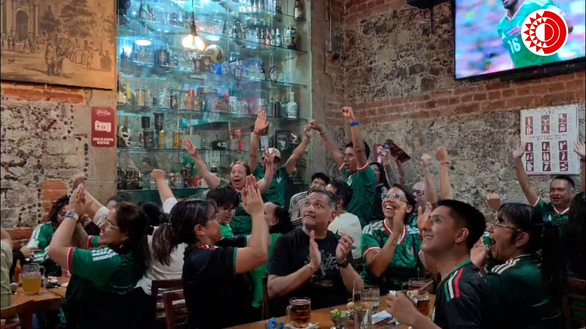 🇲🇽2️⃣⚽️0️⃣🇿🇦 | GRUPO A | MUNDIAL 2026: El debut de la selección mexicana en el Mundial 2026 convirtió a los bares, restaurantes y calles de la capital en un auténtico estadio virtual.