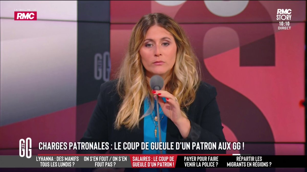 🎙️ Flora Ghebali : "Si on supprime les charges patronales, comment on finance l'assurance maladie ? Les allocs ? Les retraites ? L'assurance chômage ? Les accidents de travail ? Mais le gros problème aujourd'hui, c'est que les services publics ne sont pas satisfaisants." #GGRMC