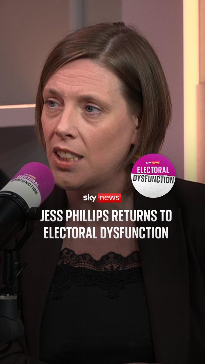 .Jess Phillips is returning to Electoral Dysfunction to co-host a series of bonus episodes alongside Beth Rigby, Harriet Harman and Ruth Davidson. 🎧 Listen to the latest episode of #ElectoralDysfunction:
