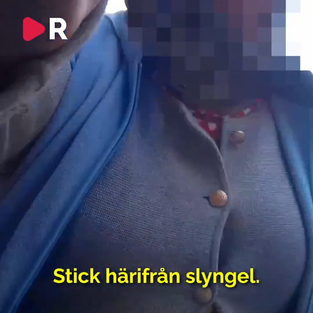 Tiggaren: Sitt inte här, jag ringer polisen!