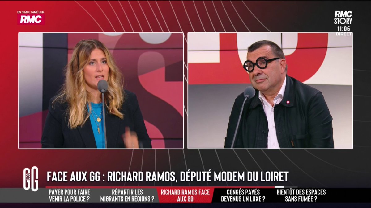 🎙️ Flora Ghebali : "Vous dites que vous faites la justice tout seul dans votre circo. Ce n'est pas votre mandat. Votre mandat, c'est de faire la loi. Sauf que vous n'êtes pas foutu de trouver des majorités à l'Assemblée ou de mettre les pédocriminels en prison." #GGRMC