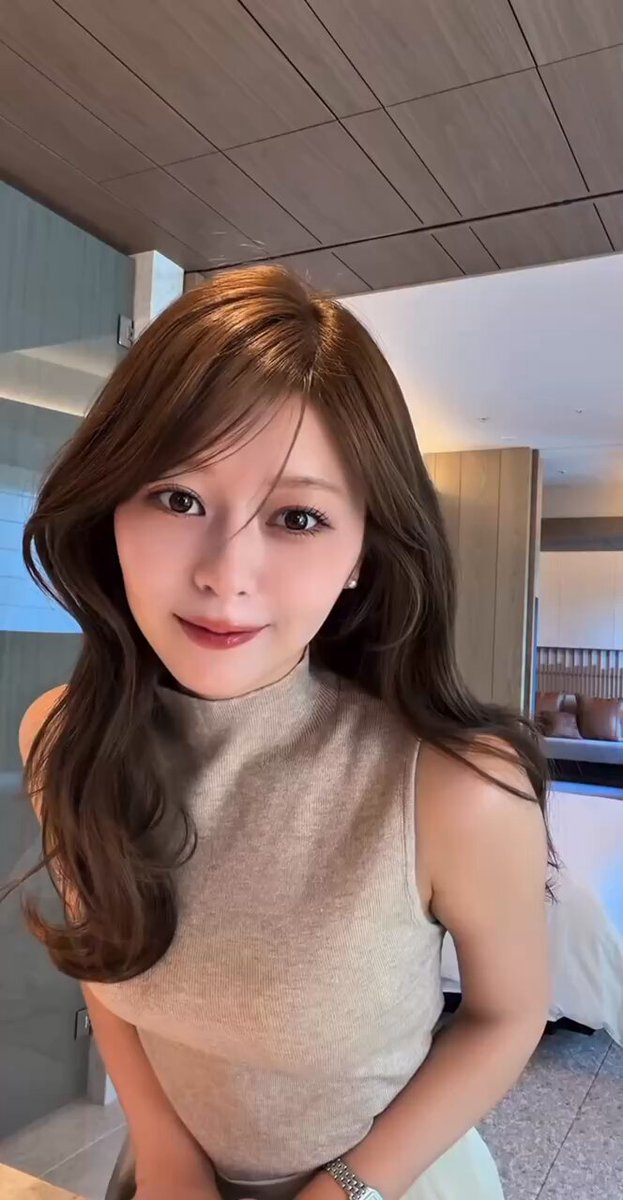 このお姉様の巻き方、モテ女感すごくてめちゃくちゃ参考になる。