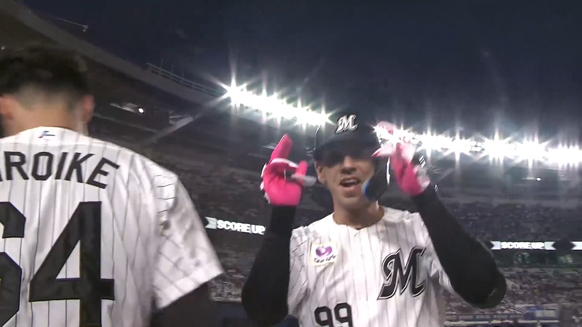 古巣相手に恩返し弾!!🔥🔥 千葉ロッテ ソト 選手の今シーズン第6号ソロホームランで同点に追いつく!✨🙌 👇日本生命セ・パ交流戦見るならパテレ!