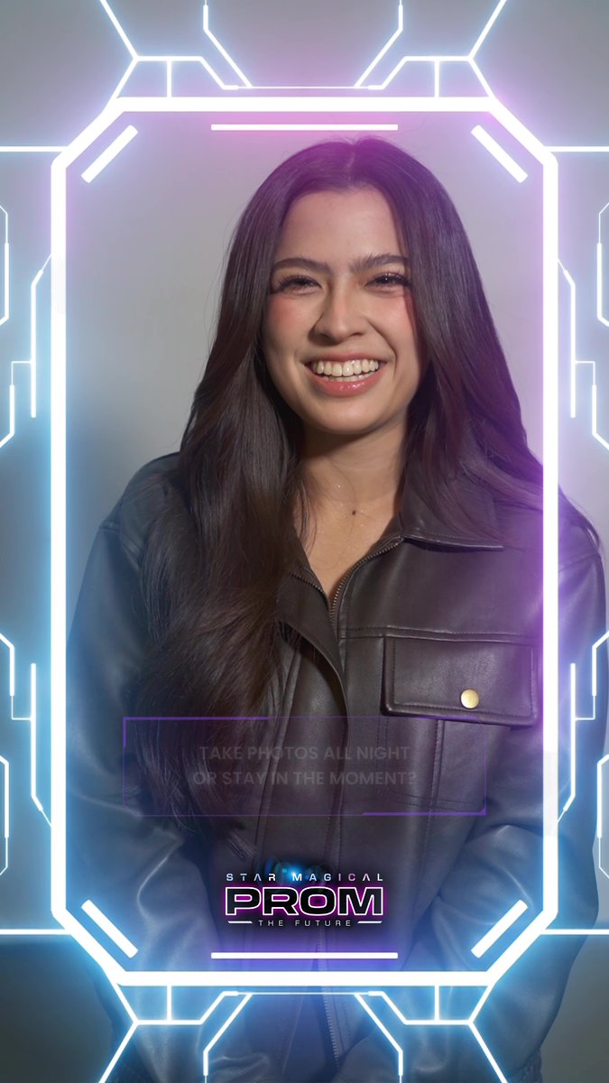 🤖Commencing #StarMagicalProm2026 interviews… Subject 1: Our 👑Reigning Star Magical Prom Queen, #AlexaIlacad. ▶️Step into the future and stream the Star Magical Prom 2026 on Star Magic’s official YouTube channel! #StarMagicalProm2026 #TatakStarMagic @alexailacad