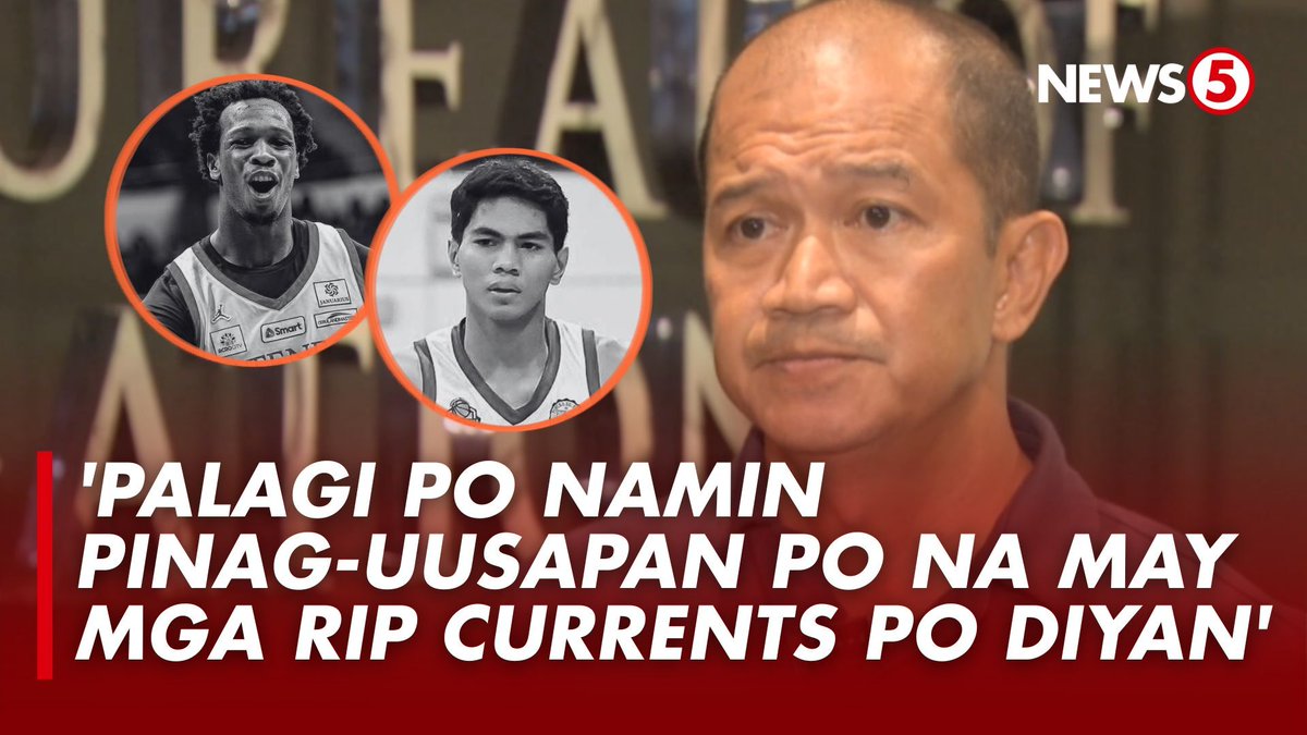 HINDI NAGKULANG SA PAALALA #News5Exclusives | Muling iginiit ng isa sa may-ari ng resort na si Francisco Zubia, kung saan nalunod ang dalawang student-athlete na sina Rene Baterbonia at Divine Adili, na hindi sila nagkulang sa pagbibigay ng paalala sa coaching staff at mga manlalaro ng Ateneo kaugnay ng panganib ng rip current sa kanilang water activity. Ikinuwento rin ni Zubia ang mga pangyayari bago naganap ang trahedya. | via Gio Robles