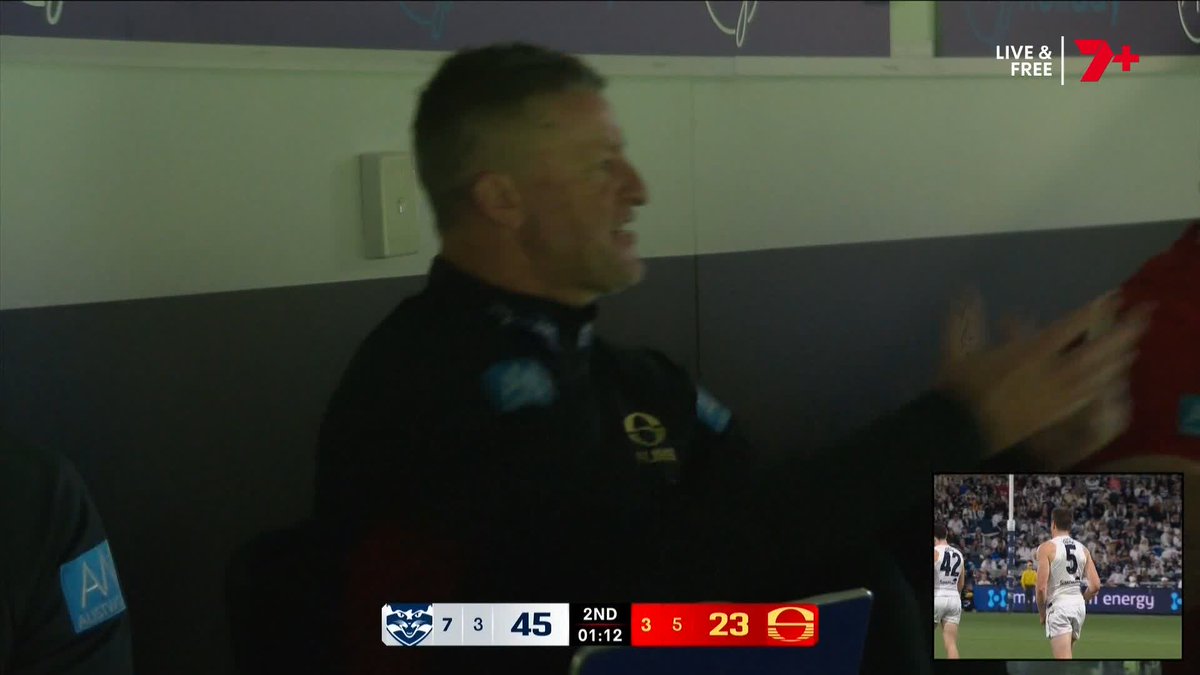 Just when you think umpiring canโt get any worse than what it is right now, they achieve it How much hope do defenders have these days because rubbish free kicks like this - it is so bad! #AFLCatsSuns