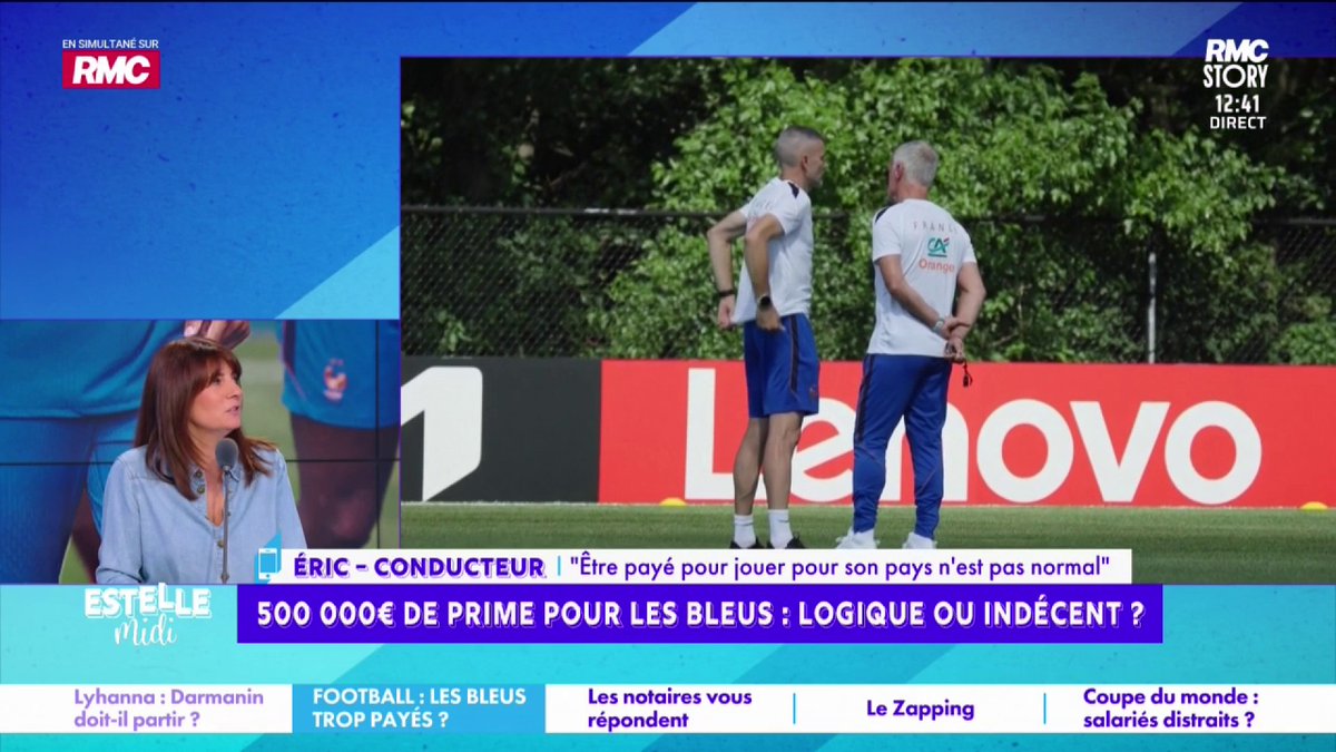 💶 500 000€ de primes pour les Bleus 📞 Eric : "Je trouve ça indécent avec tout ce qu'ils gagnent... C'est un honneur de jouer en équipe de France ! Et ils étaient en colère car ils n'avaient pas de places pour leur famille... Ce sont des grands garçons sans déconner !"