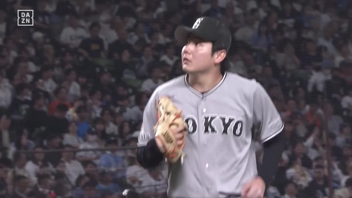 奪三振ショー 今日は両先発がキレている ルーキー竹丸和幸は12個目の三振 味方の反撃を待つ ⚾️西武×巨人 #ジャイアンツ #だったらDAZN