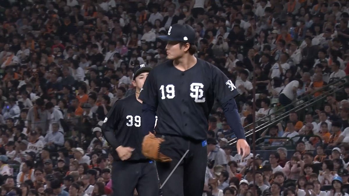 2番手 #佐藤隼輔 投手が1回2奪三振の好投！ 最後は見逃し三振で、流れを渡しません！ #seibulions #打破 #圧倒的至近距離 #交流戦