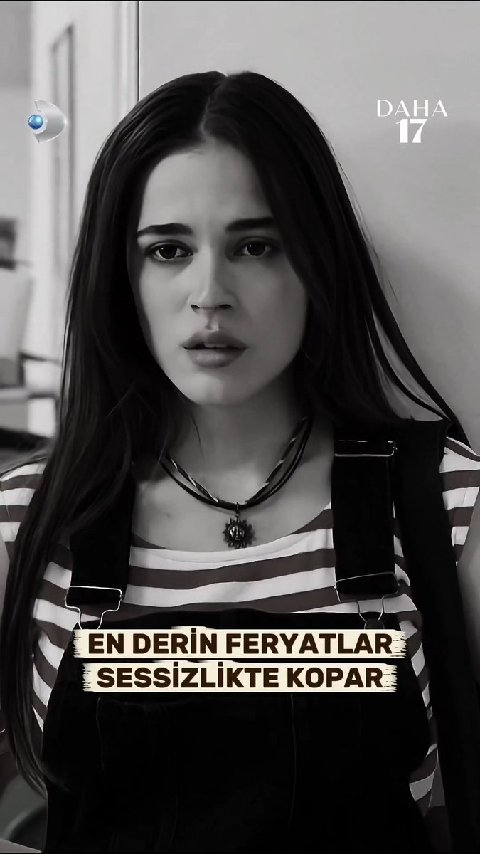 Dil sustu diye gönül sustu sanma! 🖤 #Deniz Helin Elveren 😍 #Daha17 yeni bölümleriyle her pazar 20.00’de sadece #KanalD’de! ✨