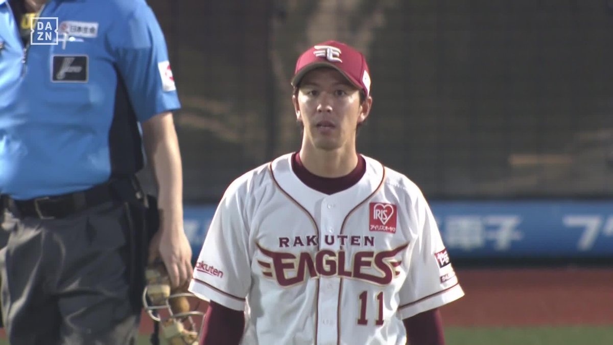 これが岸孝之 流れるようなフィールディング 自らの好守でピンチの芽を摘む ⚾️楽天×広島 #RakutenEagles #だったらDAZN