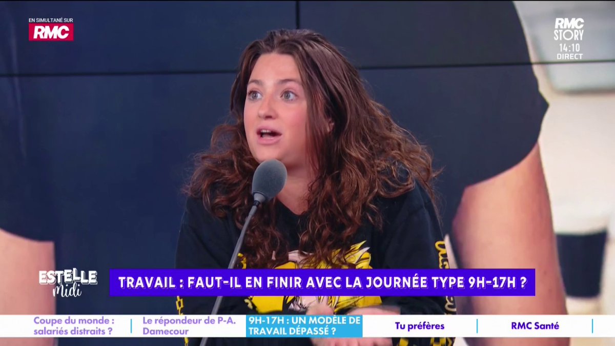 👨‍💻 Travail : en finir avec le 9h-17h ? 🎙️ Elise Goldfarb : "Ce que je souhaite, c'est du bon sens ! S'il y a une technologie qui nous permet de travailler moins, mieux, plus en accord avec ce qui nous fait plaisir, si on met le bonheur avant tout et que ça marche, allons-y"