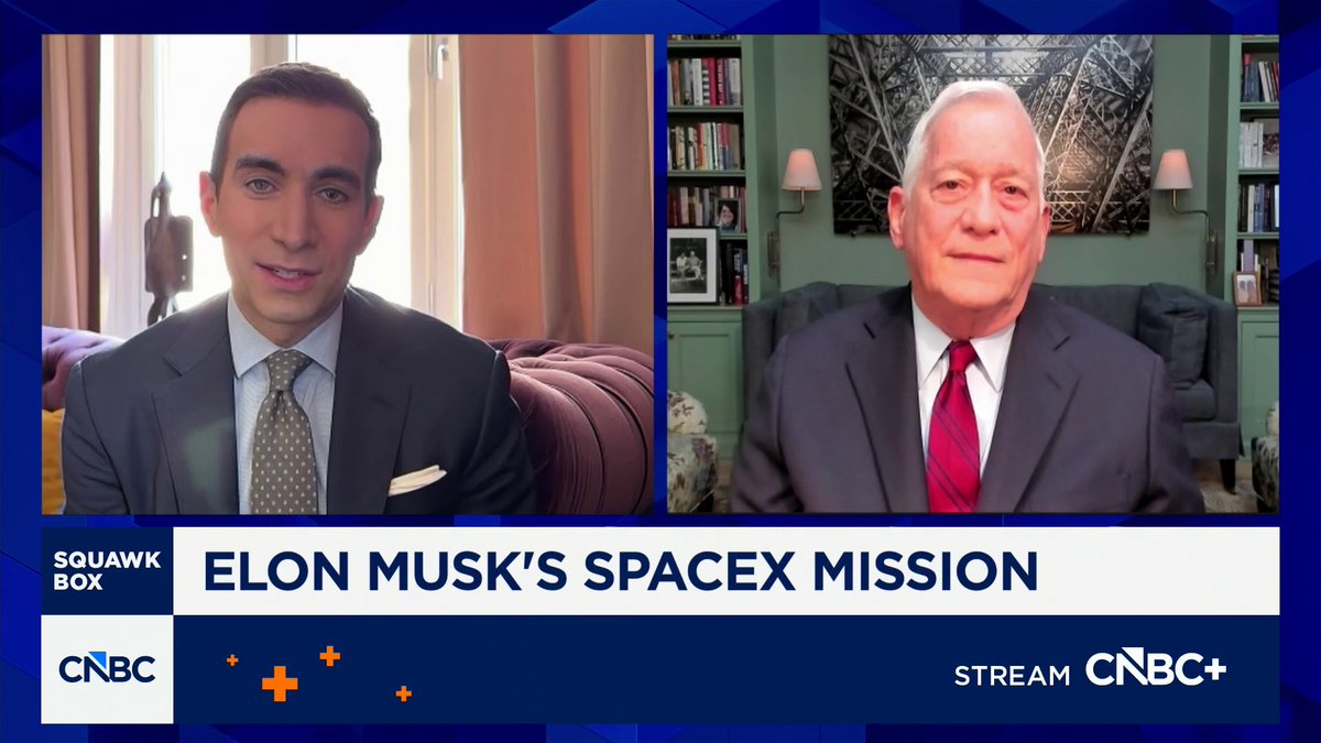 "It's not that you're just getting a trillionaire, it's that you're getting a whole new economy - the space economy," says Walter Isaacson of Elon Musk ahead of the SpaceX IPO.