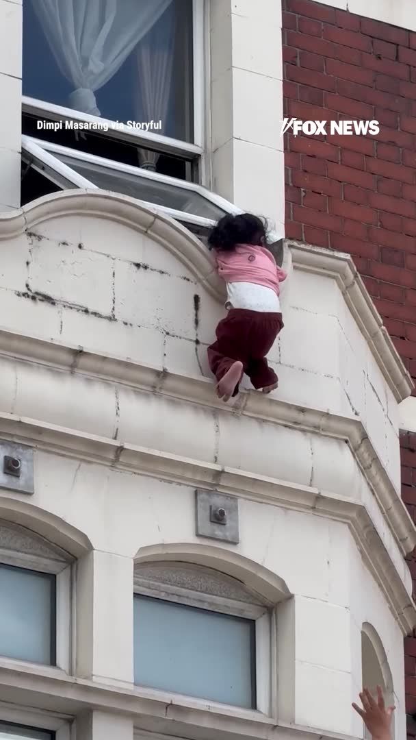 A London restaurant manager saw a little girl hanging from a balcony ledge — then made the catch of his life. He says that he acted on “pure instinct” as the child fell from an upper-floor flat and he moved into position below. Afterward, he credited his cricket skills for helping him react in time.