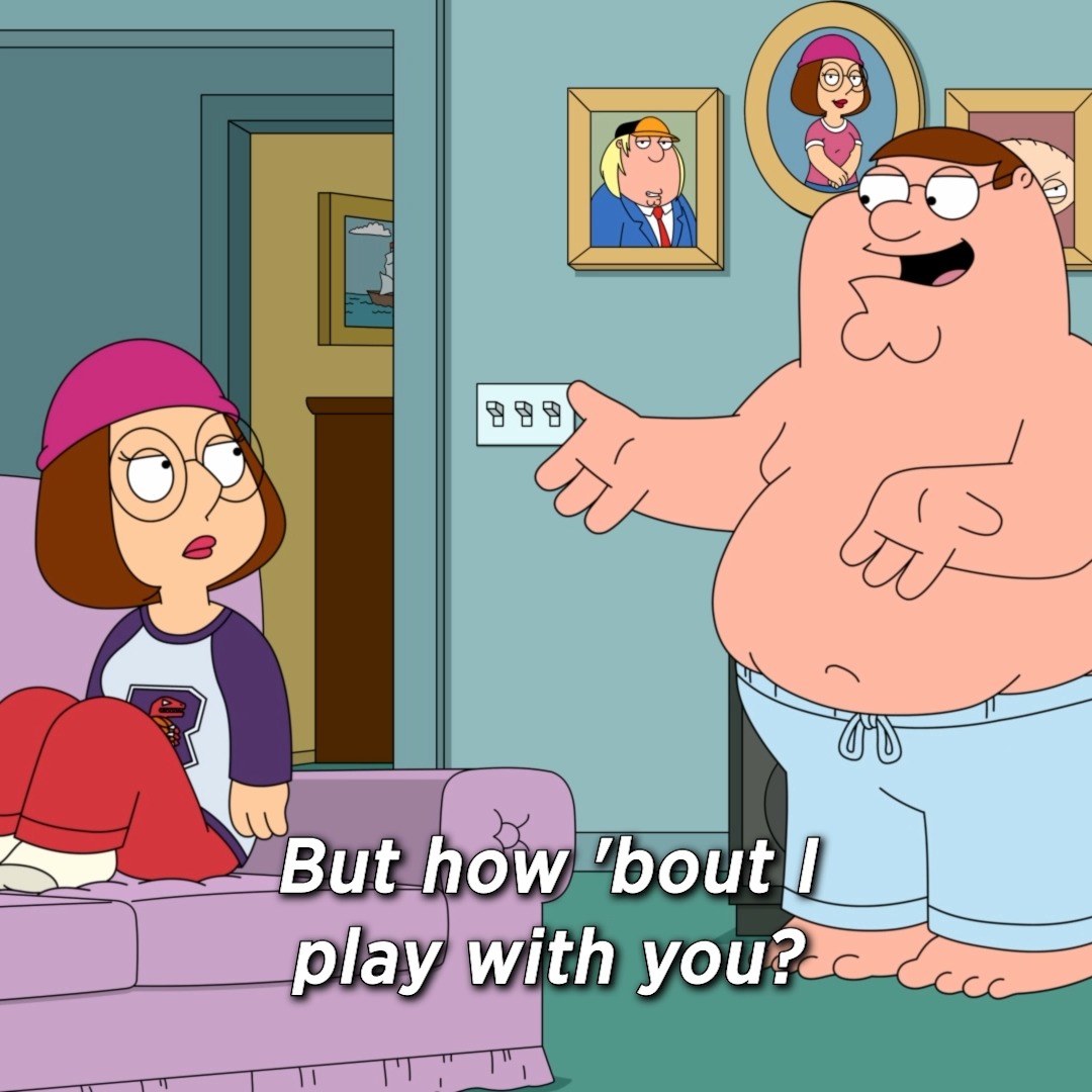 dang peter, two whole women? 😂 📺: #familyguy on Hulu