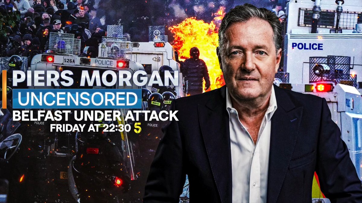 Is the chaos surrounding the Belfast knife attack intentional? Watch Piers Morgan Uncensored on Channel 5 at 10.30pm tonight👇 📺 Piers Morgan | Channel 5