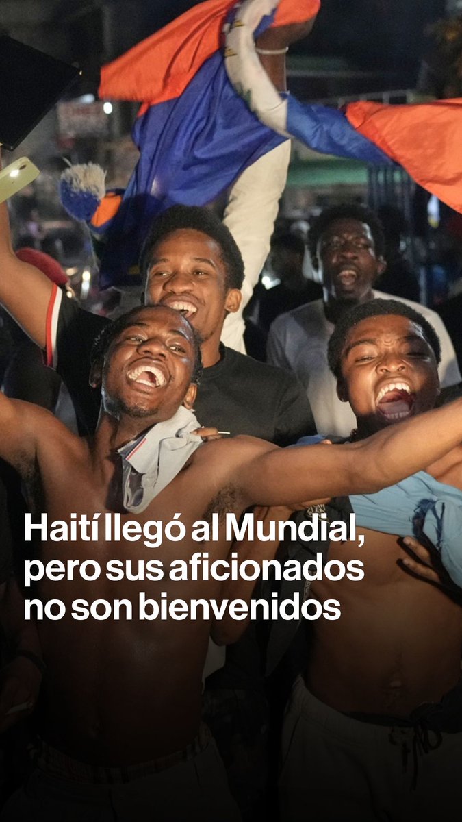 La selección masculina de fútbol de Haití superó obstáculos extraordinarios para clasificar al Mundial por primera vez en una generación. Sus aficionados, sin embargo, no han tenido la misma suerte. Jim Wyss explica